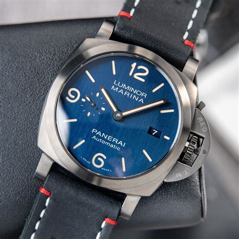 panerai pam1110|panerai luminor marina blue dial.